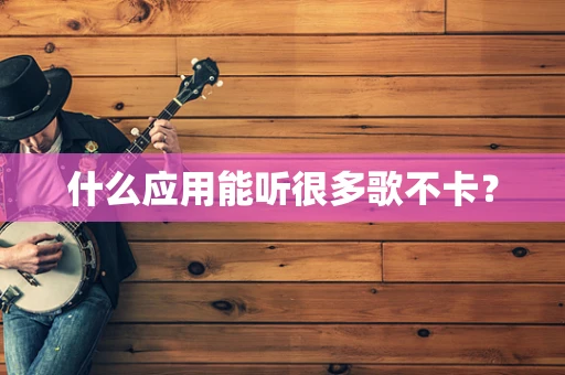 什么应用能听很多歌不卡？