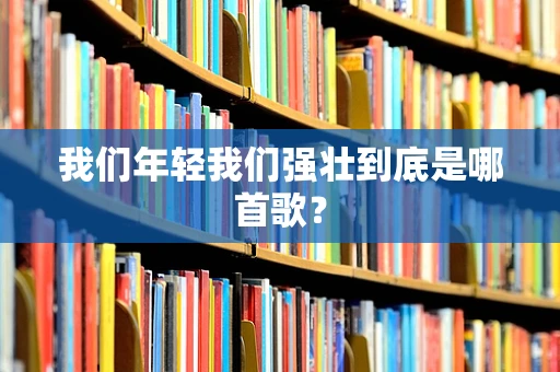 我们年轻我们强壮到底是哪首歌？