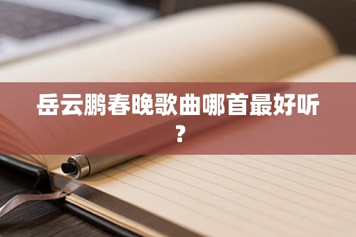 岳云鹏春晚歌曲哪首最好听？