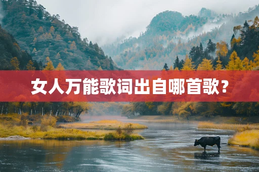 女人万能歌词出自哪首歌？
