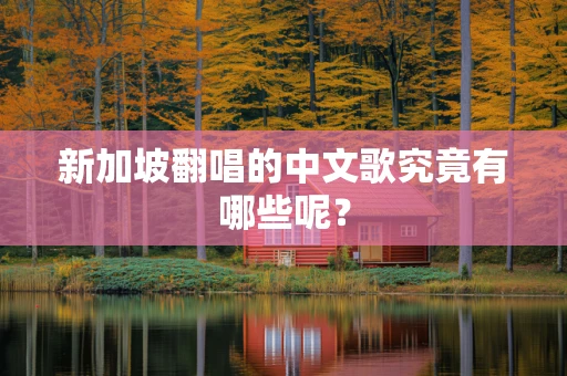 新加坡翻唱的中文歌究竟有哪些呢？
