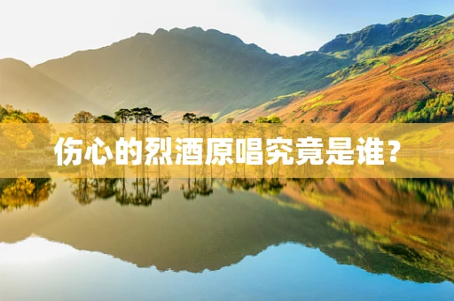 伤心的烈酒原唱究竟是谁？