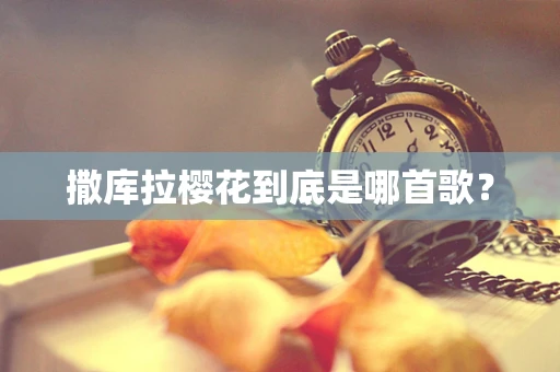 撒库拉樱花到底是哪首歌？