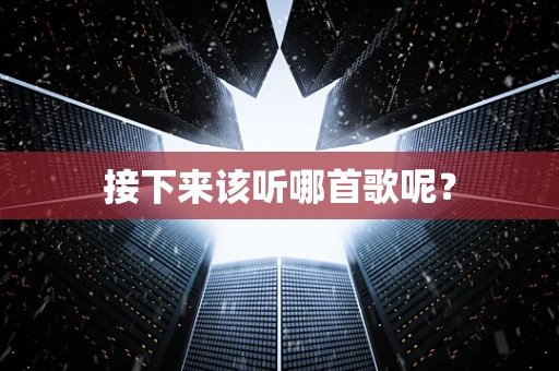 接下来该听哪首歌呢？