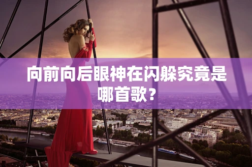 向前向后眼神在闪躲究竟是哪首歌？