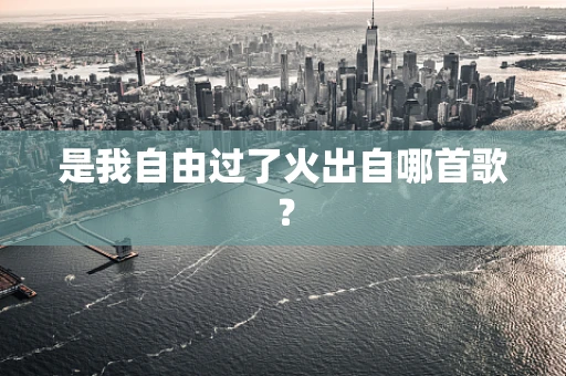 是我自由过了火出自哪首歌？