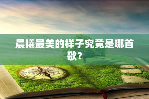 晨曦最美的样子究竟是哪首歌？