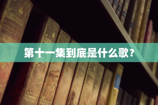第十一集到底是什么歌？