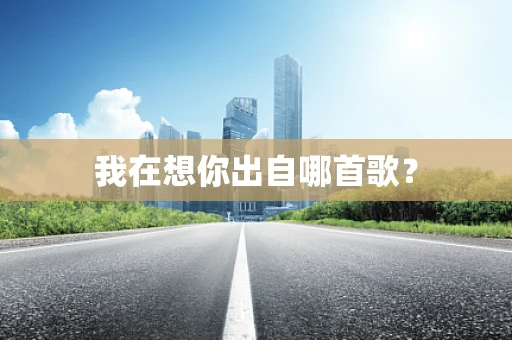 我在想你出自哪首歌？