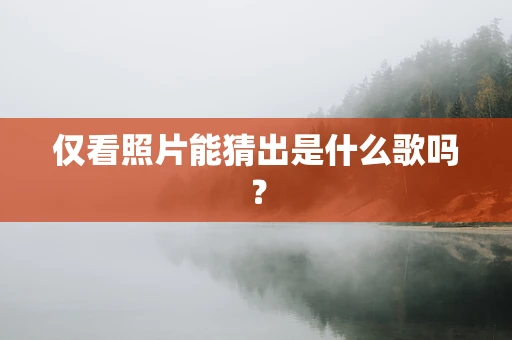仅看照片能猜出是什么歌吗？
