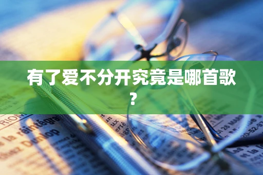有了爱不分开究竟是哪首歌？