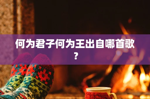 何为君子何为王出自哪首歌？