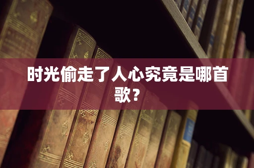 时光偷走了人心究竟是哪首歌？