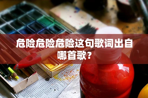 危险危险危险这句歌词出自哪首歌？