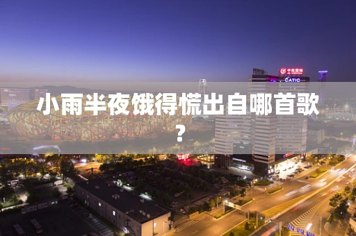 小雨半夜饿得慌出自哪首歌？