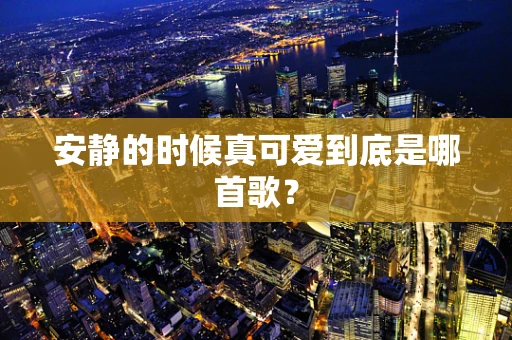 安静的时候真可爱到底是哪首歌？