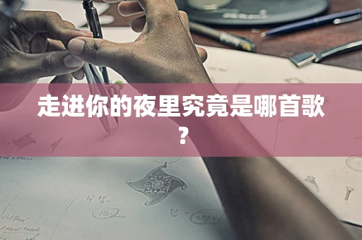 走进你的夜里究竟是哪首歌？