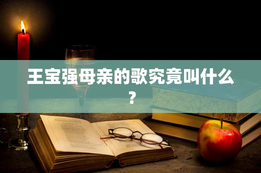 王宝强母亲的歌究竟叫什么？