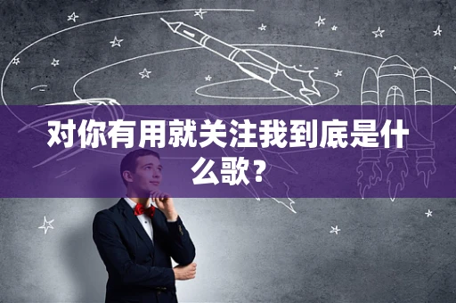 对你有用就关注我到底是什么歌？