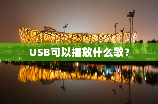 USB可以播放什么歌？