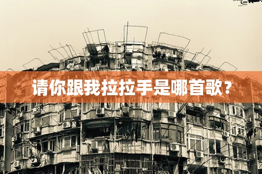 请你跟我拉拉手是哪首歌？