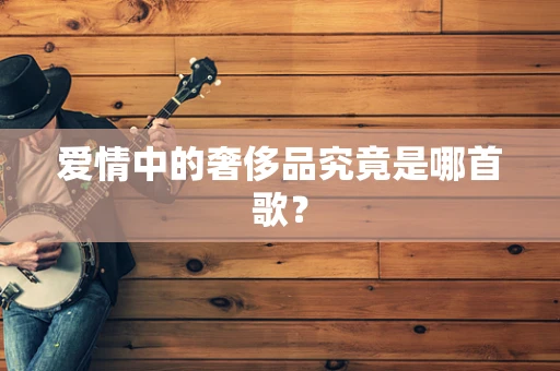 爱情中的奢侈品究竟是哪首歌？
