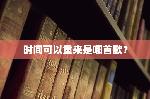 时间可以重来是哪首歌？