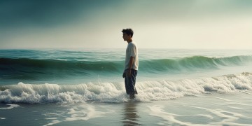 小哥站在海浪中间究竟是哪首歌？