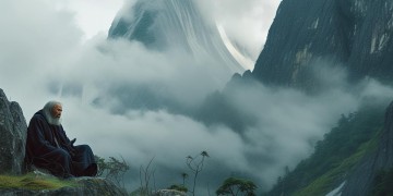 隐藏在高山的老人究竟是哪首歌？