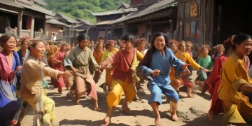哪首歌前奏是拉大锯扯大锯？