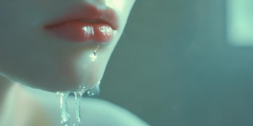眼泪流下了脸颊到底是哪首歌？