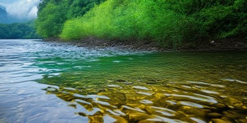 青溪边江水浅出自哪首歌？