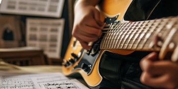 电吉他初学者适合用什么歌练习？