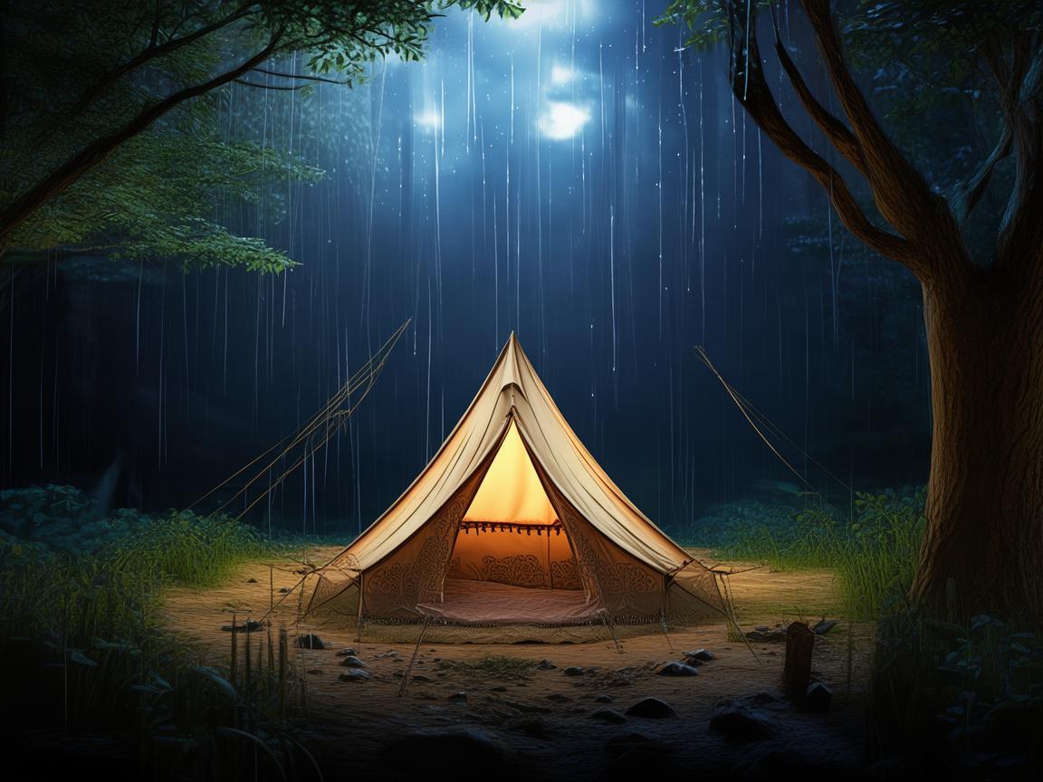 午夜帐篷里听雨究竟是哪首歌？