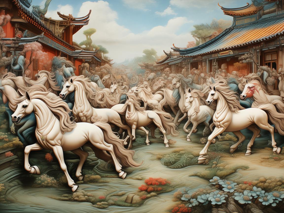唐朝群马跳舞的歌曲究竟叫什么？