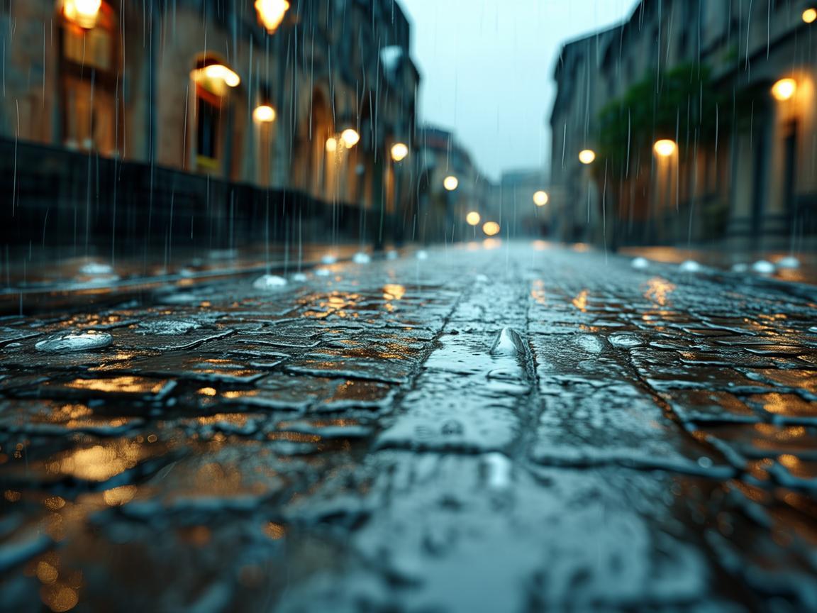 外面下着雨出自哪首歌？